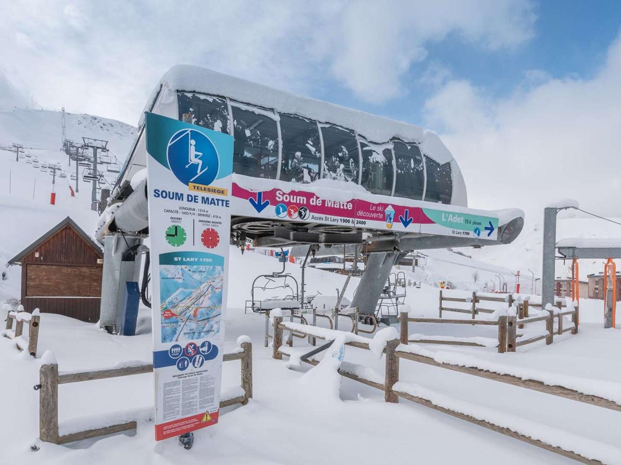 Grand Duplex Pour 8 A Saint-Lary Vill. Avec Balcon, Ascenseur Et Proximite Telepherique - Fr-1-296-314 Buitenkant foto